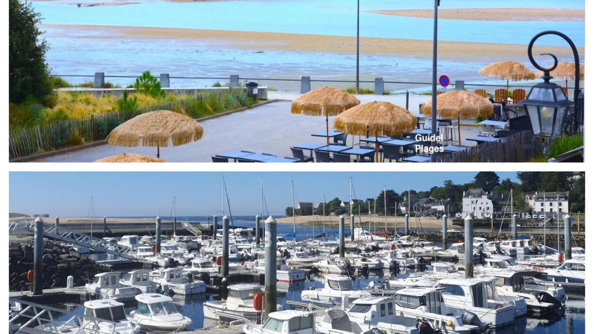 Perle Beach, Petite Maison Situee En Bord De Plage, Piscine. Guidel