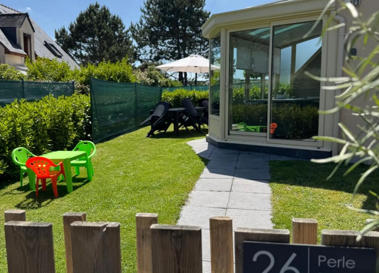 Сasa de vacaciones Perle Beach, Petite Maison Situee En Bord De Plage, Piscine. Guidel Francia